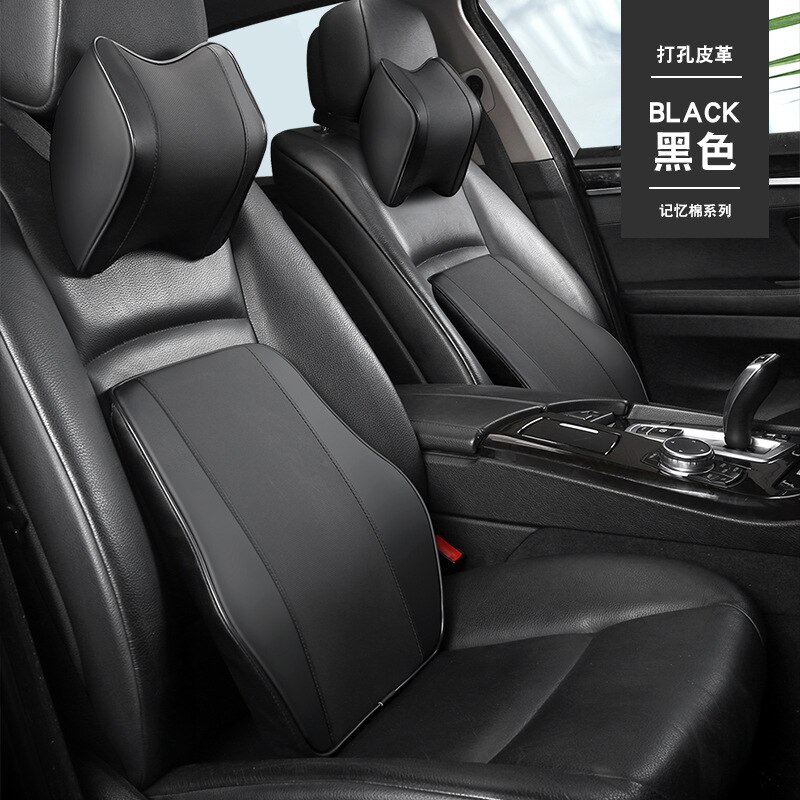 Appui-tête de voiture siège de voiture coussin arrière oreiller voiture cou oreiller coton cou oreiller voiture oreiller taille par mémoire