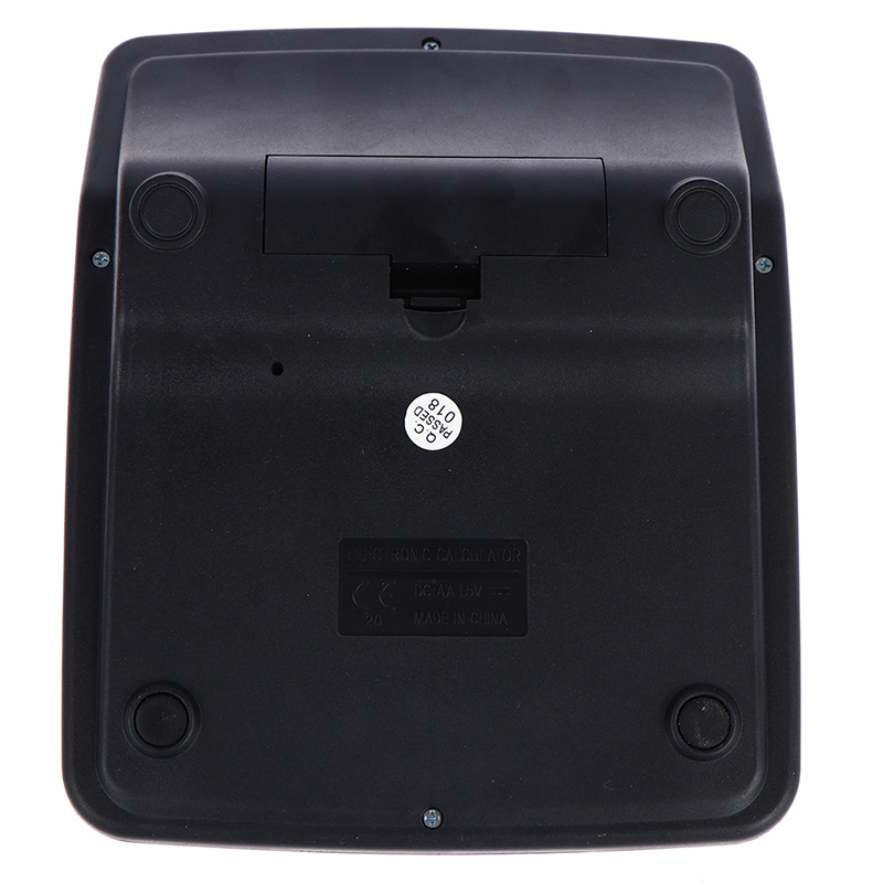 1pcs Office Commercial Calculator Calculate Tool Battery Powered 12 Digit Electronic Calculator Portable