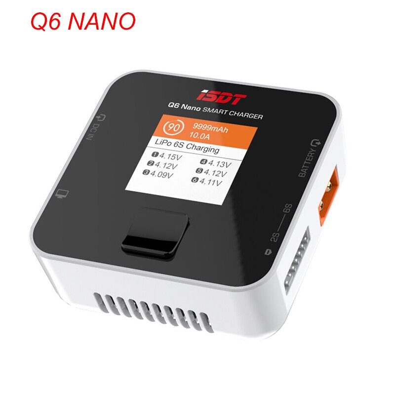Isdt  q6 nano  q8 lite 500w til lomme batteri balance oplader til rc dele engelsk version: Q6 nano