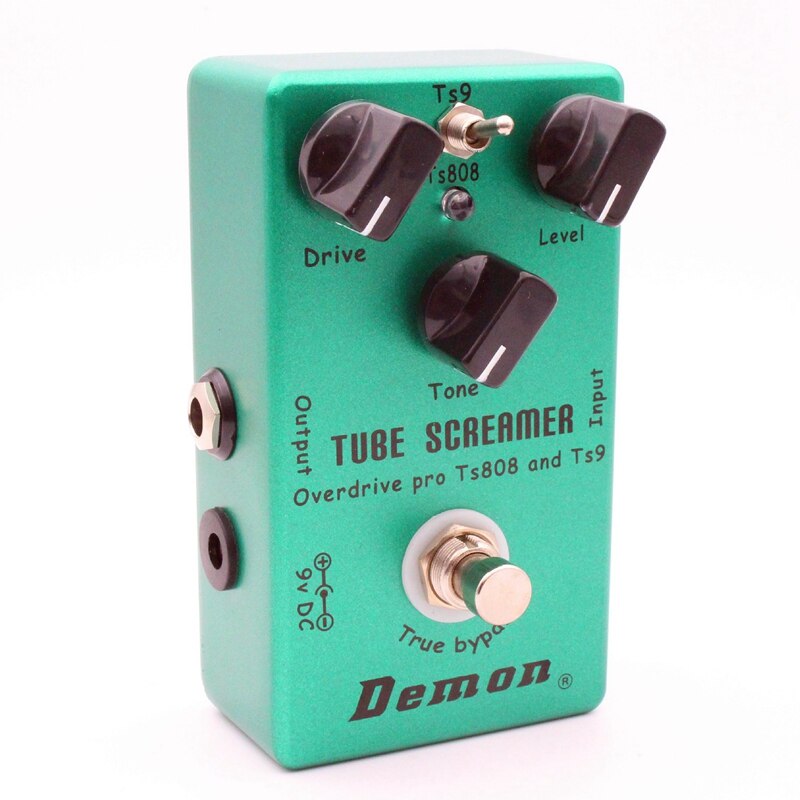 Mosky Super Rat guitare effet pédale fait à la main trois effets de classique Rat distorsion Boost & MOSKY démon TS808 Tube Screamer
