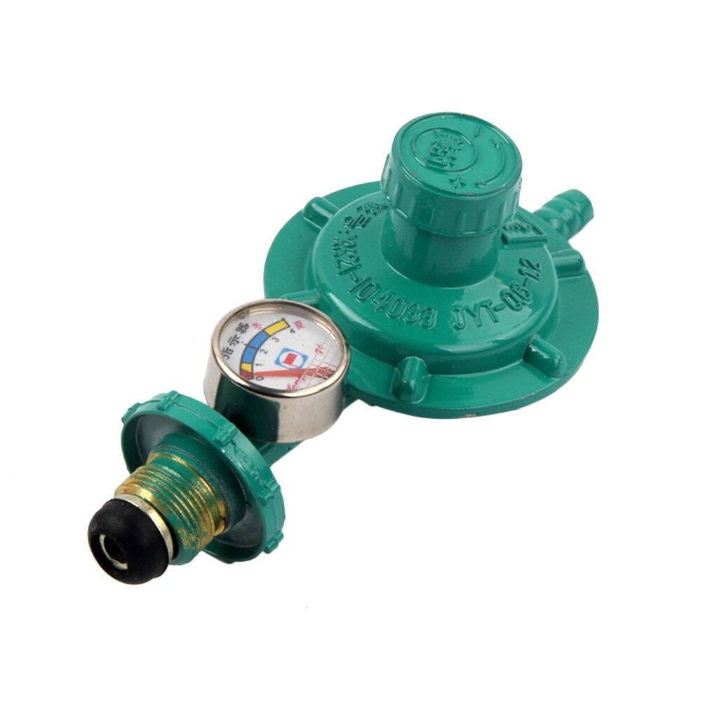 Propangasregulator med tryckmätare manometer nivåmätare för bbq spisar husvagn rörmokare tryckreducerande ventilbord