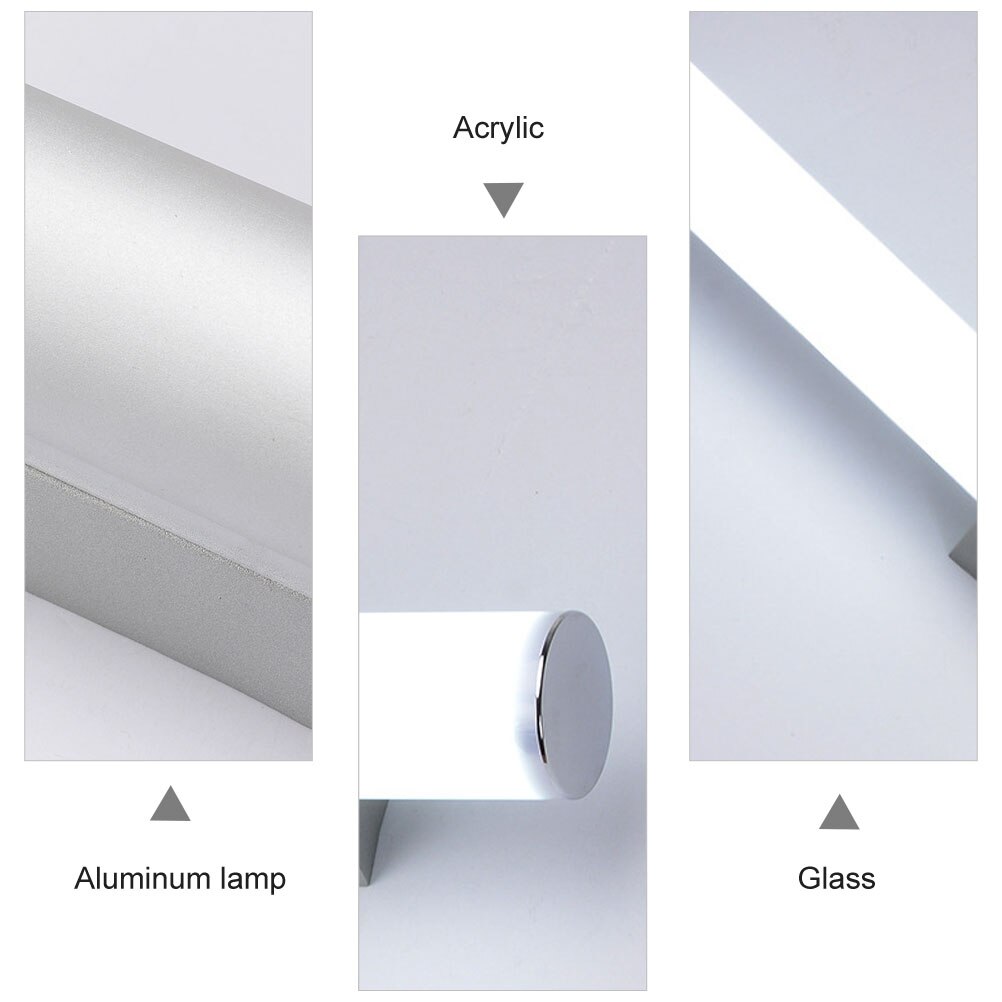 Modern Simple Wall Light LED Mirror Front Lamp Bathroom Wall Lamp
