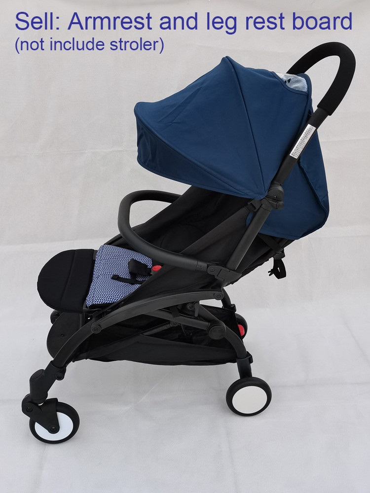 Momtan®Kinderwagen Zubehör Beins tütze Stiefel und Armlehne für Babyzen Yoyo2 und Yoyo 2 Kinderwagen Trittbrett Pu Stoßstange