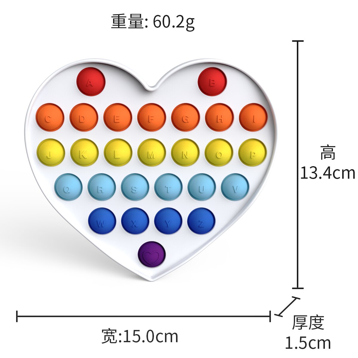 Push Bubble Sensory Toy For Autism Special Needs Adhd Autism Squishy Stress Reliever Toys Kid Funny Anti-Stress Fidget Toys