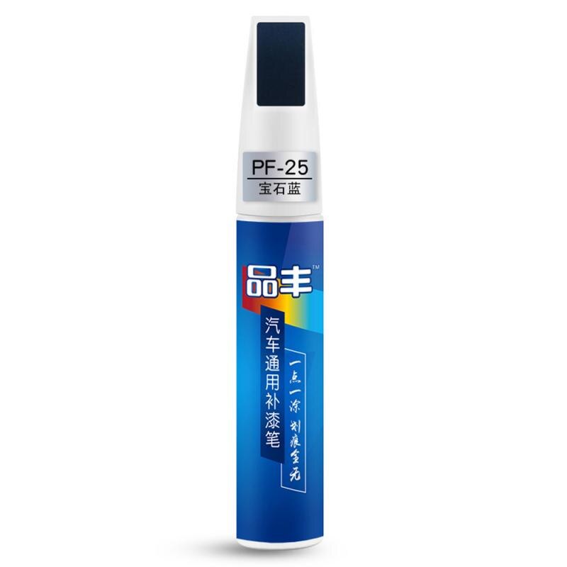 Auto Kras Reparatie Pen Verf Care Scratch Remover Coat Applicator Waterdichte Vullen Verf Pen Auto Care Onderhoud Tool: Blauw
