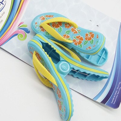 1 St Plastic Strand Slipper Handdoek Clips Grote Zon Bed Lounger Houder Zwembad Wasknijper Quilt clip Sok clips