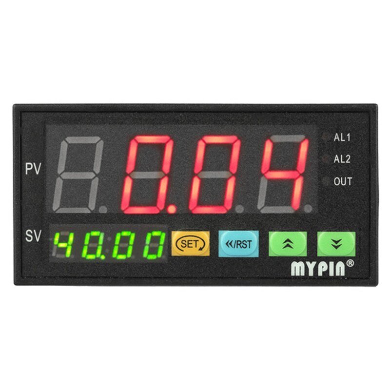 mypin Digital Sensor Meter Multi-Functional ligent Led Display 0-75Mv/4-20Ma/0-10V 2 Relay Alarm Output Da8-Rrb