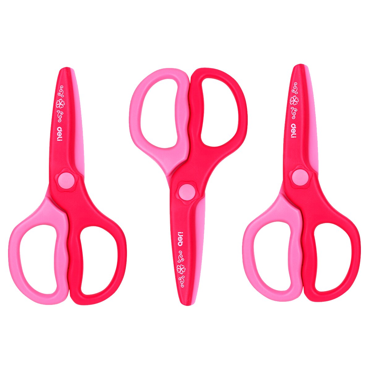 3pc/lot Deli Plastic Scissors for Paper Preschool ... – Vicedeal