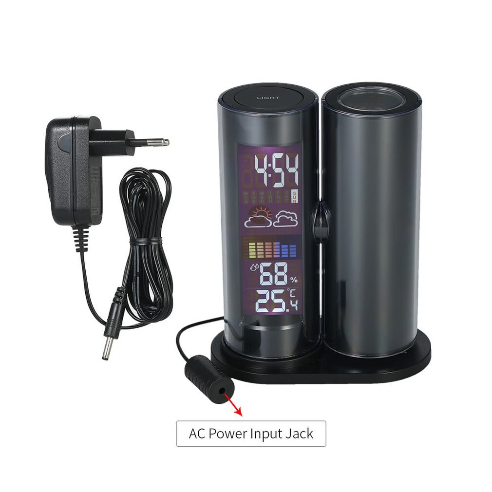 TS-E03 Projection Clock Quartz Alarm Clock with Projection Projection Alarm Clock with Thermometer Function: Default Title