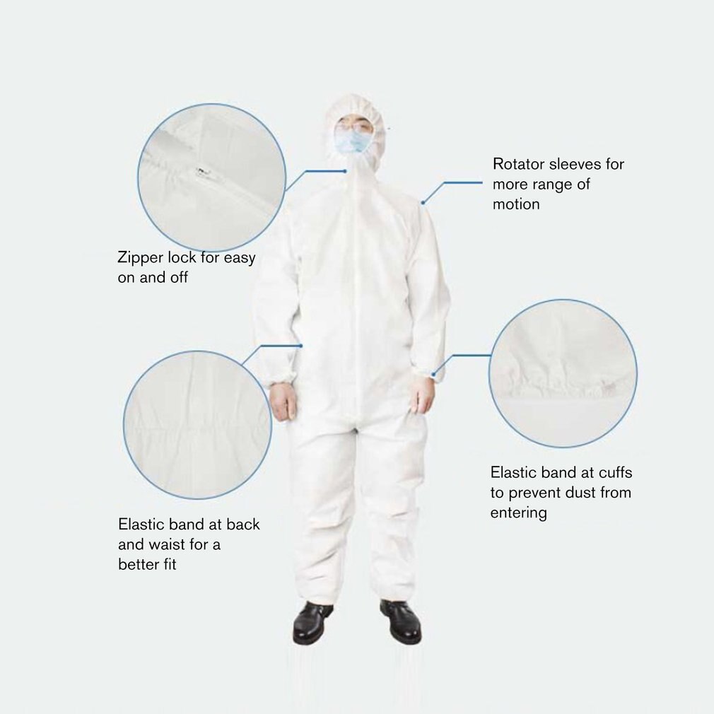 Disposable protective clothing Protect safety Clot... – Vicedeal