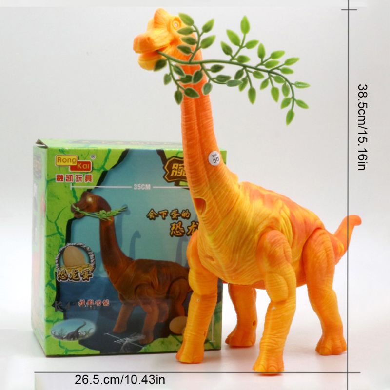 Juguete eléctrico para niños, dinosaurio ponedor, simulación, modelo de dinosaurios, juguetes educativos para niñas, Q6PD