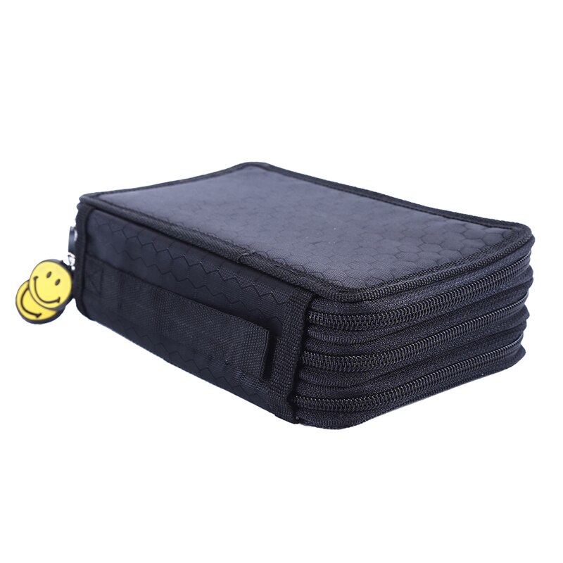 Multifunction Felt Pencil Bag Student Fabric Large Capacity Pencil Case Pen Box School Office Stationery Supplies