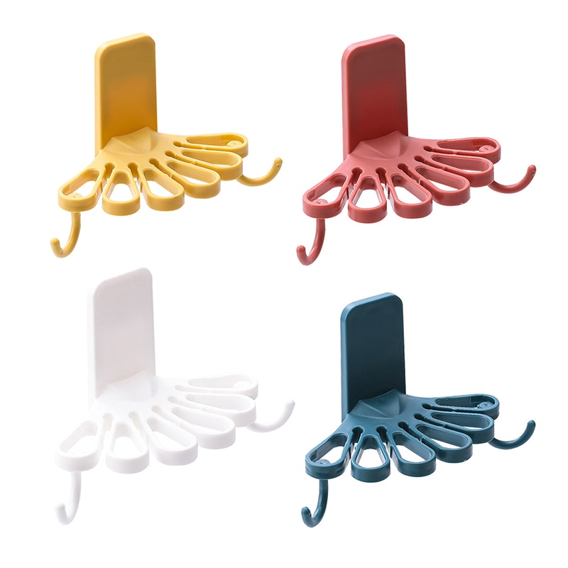 Kitchen Towel Hook StorageTowel Rack Household Foldable Air Drying Rack Multi Functional Drain Drying Holder Save Space Hanging