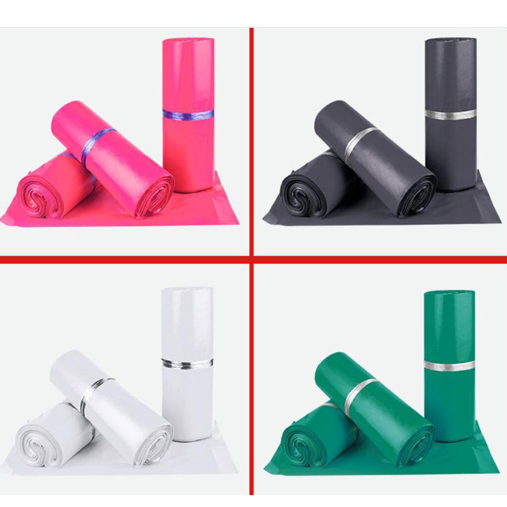 100Pcs/Lot Poly Mailer Plastic Bags Waterproof Mailing Envelopes Self Seal Post Bags Thicken Courier Bags