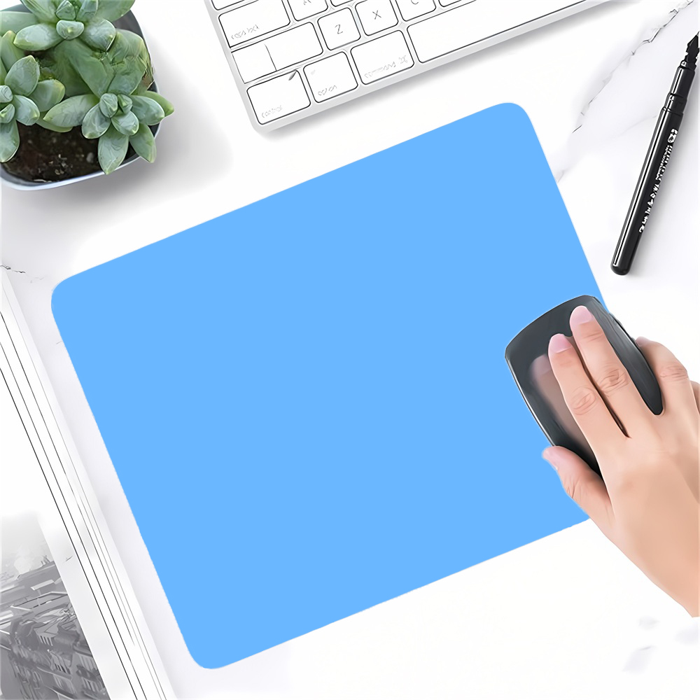 Mouse Pad Gaming Esports Mouse Pad Universal Desktop And Laptop Computer Simple And Pure Black Office Rubber Small Anti Slip Pad: XXS / BROWN