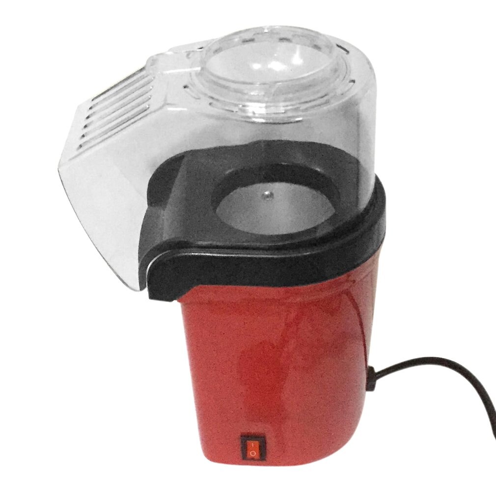 Mini Draagbare Elektrische Popcorn Maker Huishoudelijke Automatische Popcorn Machine Lucht Blazen Soort Popcorn DIY Popper Kinderen
