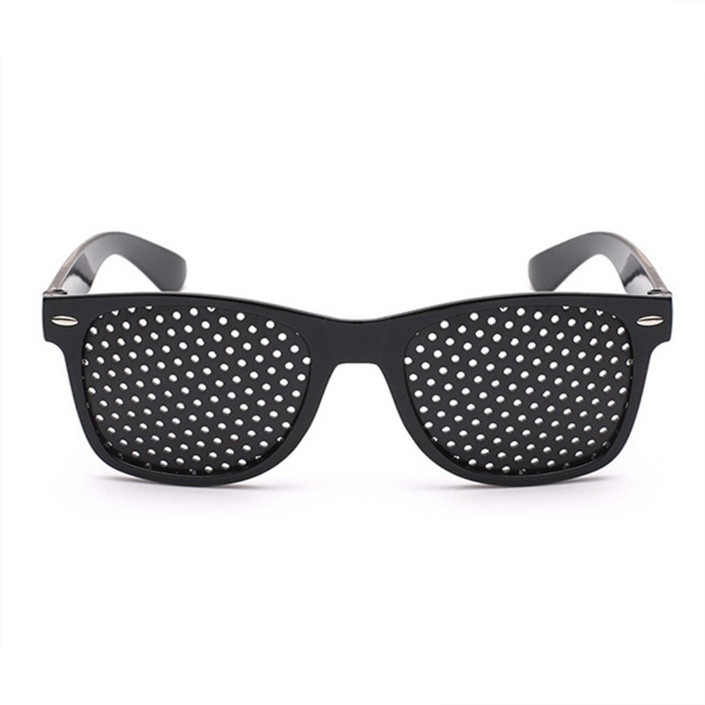 Care Gezichtsvermogen Verbeteraar/Pinhole Unisex Bril Anti-vermoeidheid Stenopeic Bril Vermoeidheid Verlichten Oogje Bril 1 Pcs