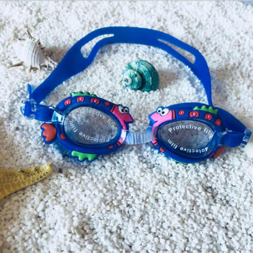 Børn svømning beskyttelsesbriller pro svømmebriller ikke-fogging anti uv pool hav svømme briller: -en