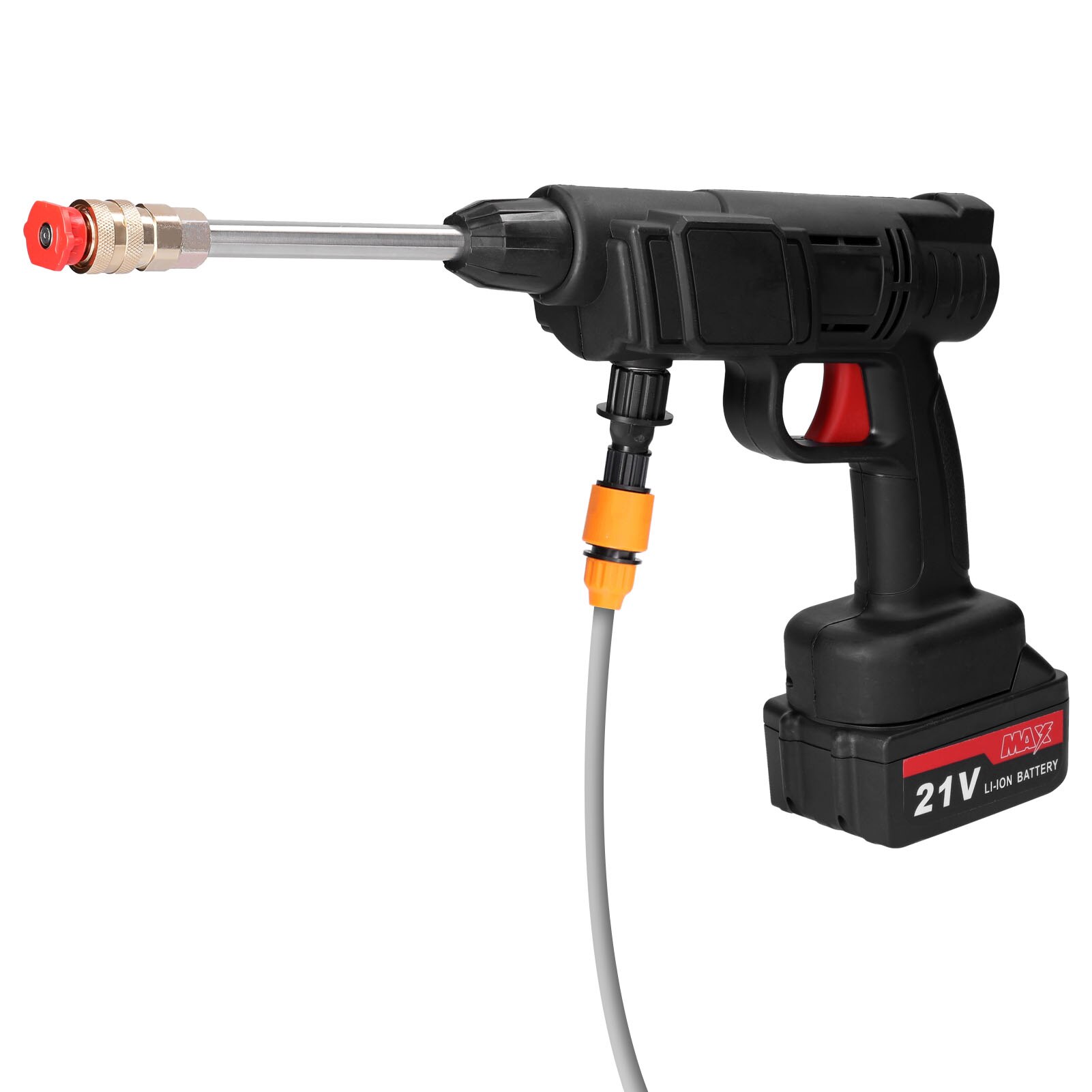 Household Cordless High Pressure cleaner Car Wash Tool Portable Vehicle Cleaning Machine Automobile Washer with Foam Bottle