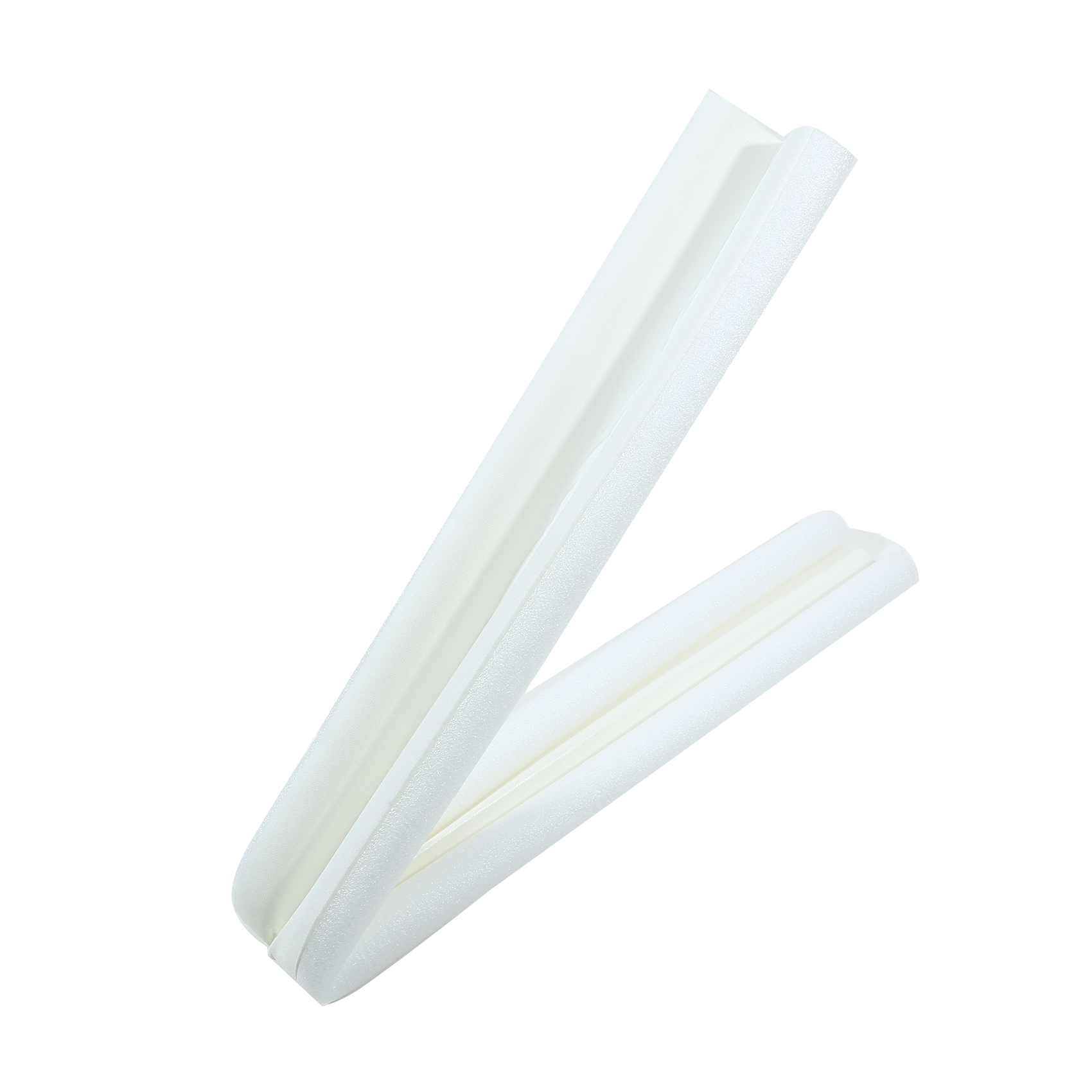 Striscia di tenuta impermeabile Tappo paraspifferi Protezione inferiore della porta Doppio guarnizione in gomma siliconica Antipolvere Insonorizzata: Kaki scuro / 95x215 cm