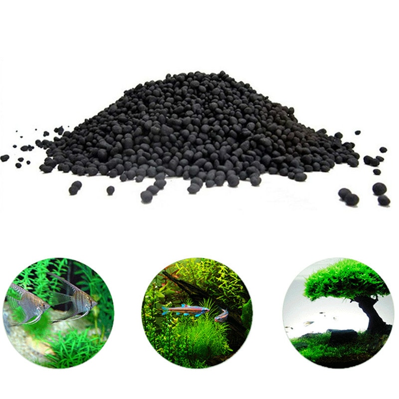 50-200g akvarium vand plante frugtbarhed substrat akvarie plante jord substrat grus akvatisk dekoration græs plante mudder jord