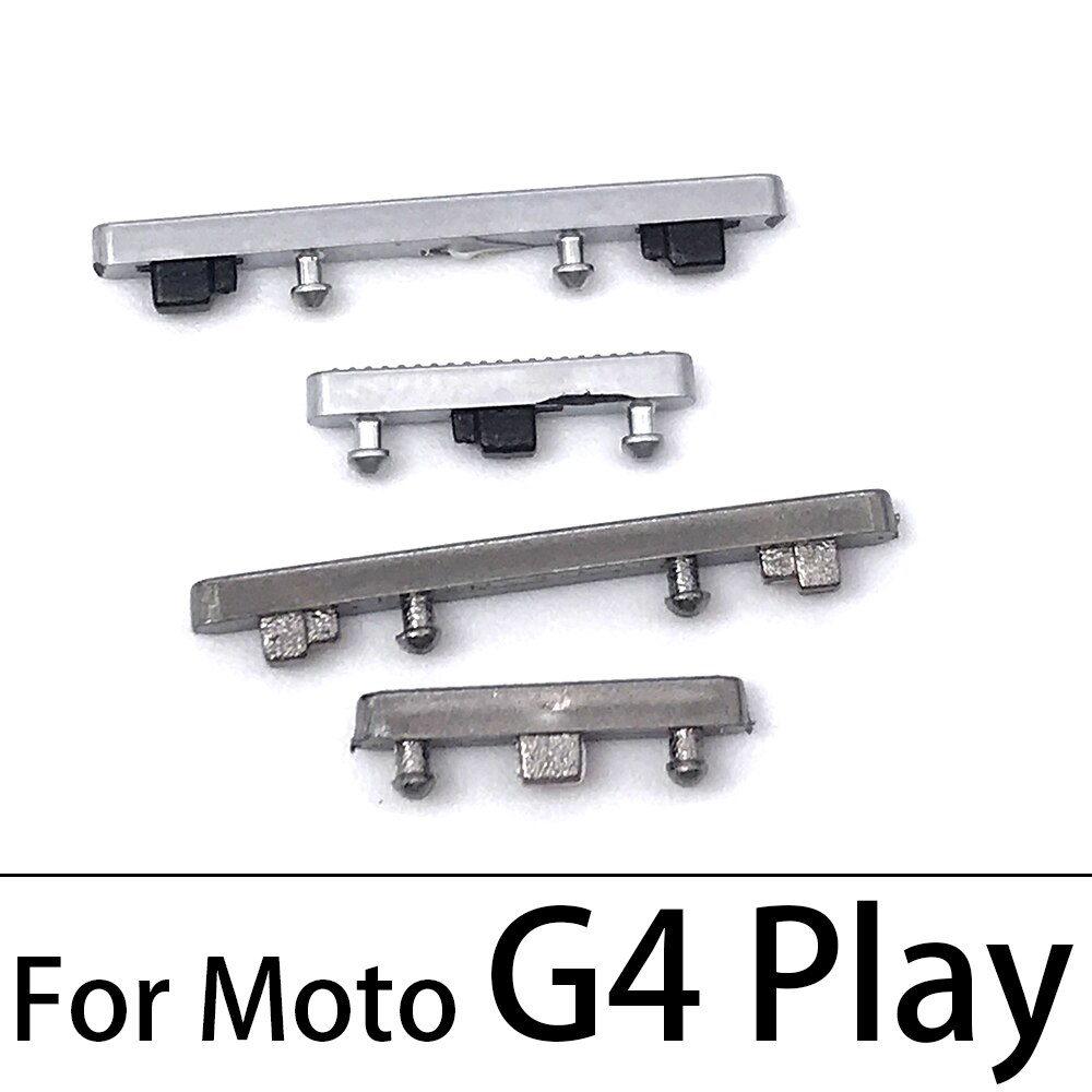 2 sztuk, przyciski boczne przyciski zasilania i głośności zamiennik dla Motorola Moto G4 grać G6 grać G4 Plus G5S G6 /G6 Plus G5 Plus G5S Plus