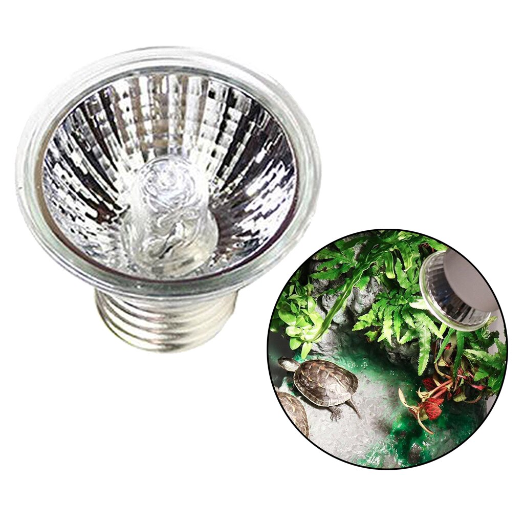 Transparante Infrarood Warmte Lamp voor Reptielen en Amfibieën Transparante Infrarood Warmte Lamp voor Reptielen en Amfibieën