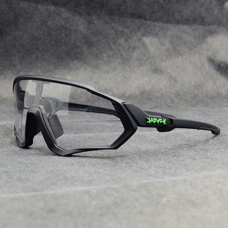 Clear Meekleurende Fietsen Zonnebril Sport Zonnebril Mannen Vrouwen MTB Road Fiets Fietsen Bril Brillen Unisex: 04