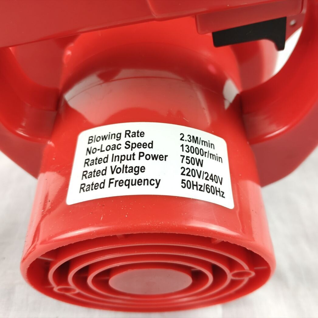 1000W Electric Blower Industrial Soot Blower Handheld Small Household Dust Removal High Power Blower Air Blower Power Tools