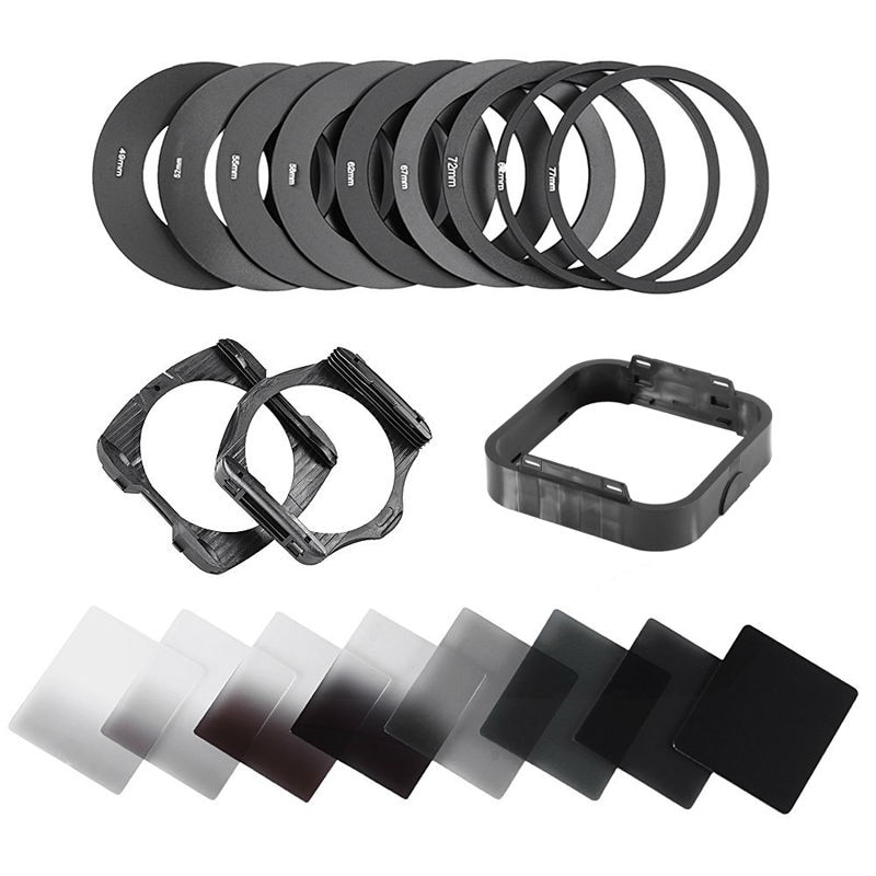 Objectif universel DSLR densité neutre ND2 4 8 16 Kit de filtre pour Cokin P Set SLR DSLR objectif appareil Photo accessoires