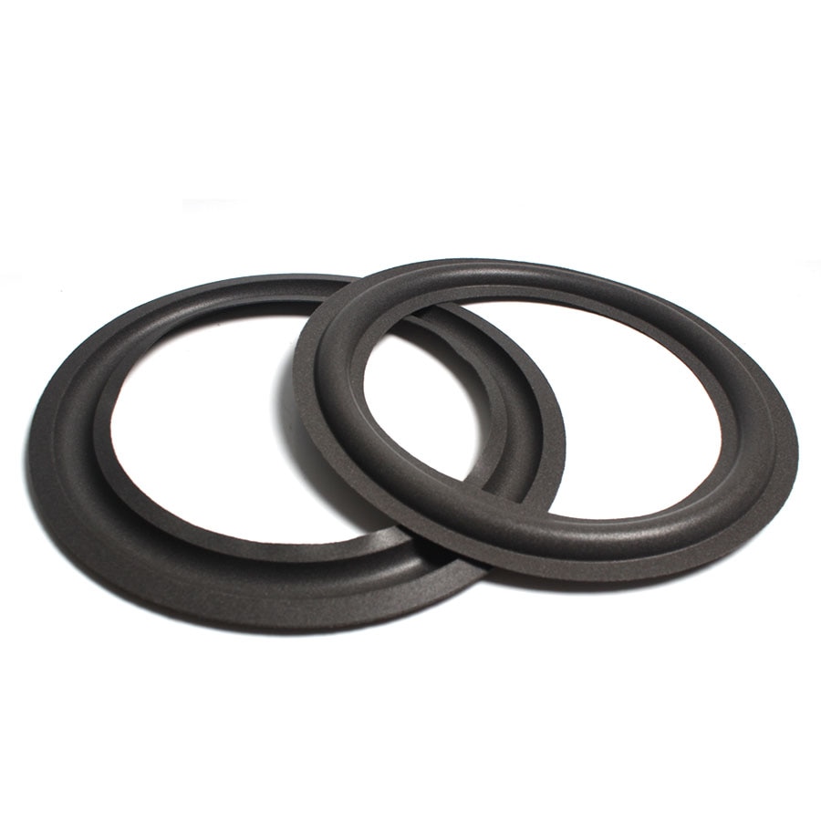 8Inch Speaker Surround Woofer Speaker Foam Side Bass Loudspeaker Repairable Part Accessories A Pair