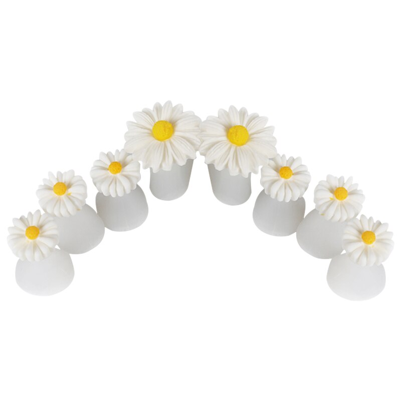 Toe Separator Foot Form Salon Pedicure Care Nail Art Pedicure Soft Silicone Finger Divider Pearls Flower Shape Manicure Tools: 1
