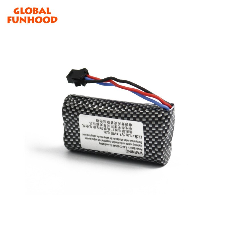 Global Funhood GW124 7.4V 1200MAH Lithium Battery