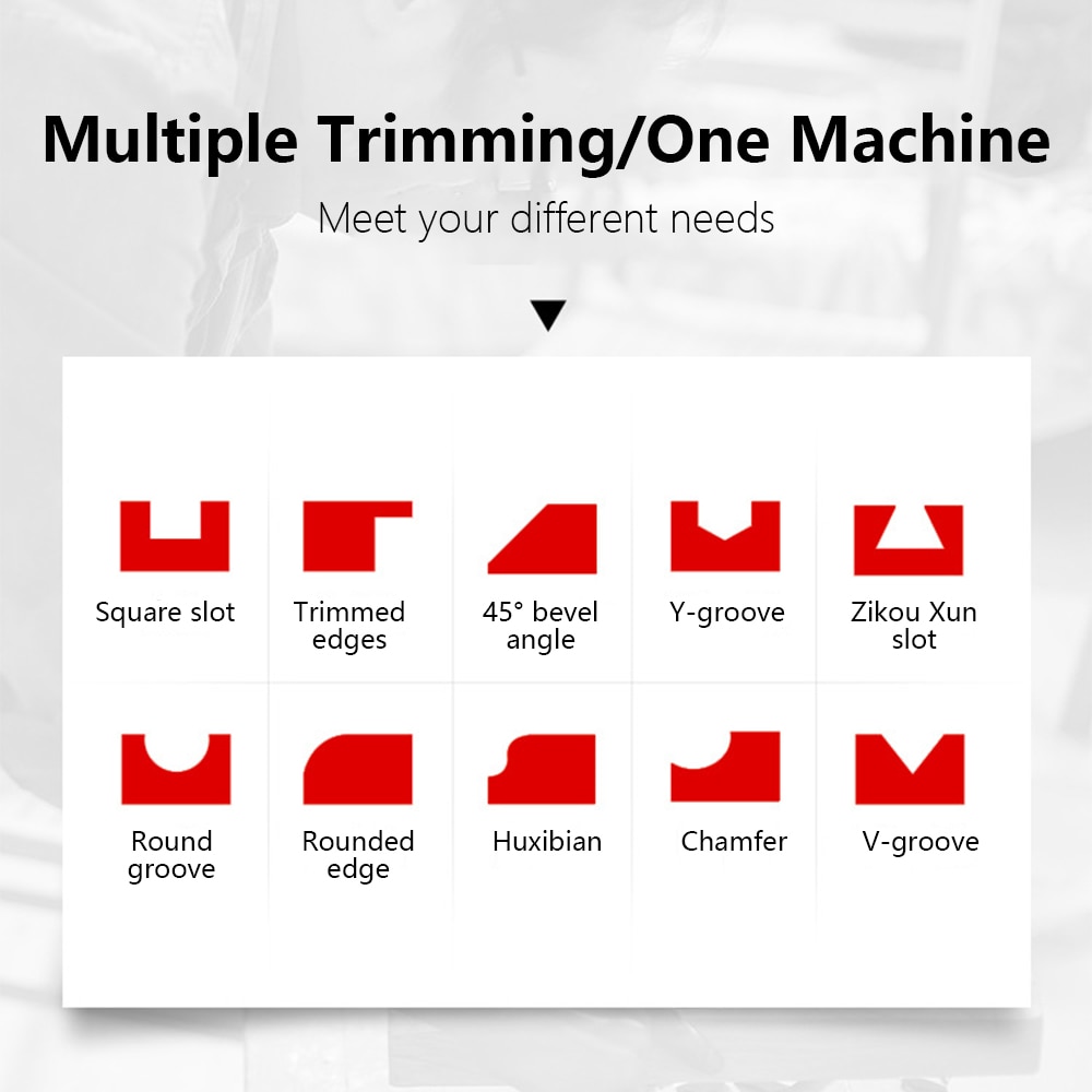 220/110V 650W Woodworking Electric Trimmer Wood Milling Engraving Slotting Trimming Machine Hand Carving Machine Wood Router