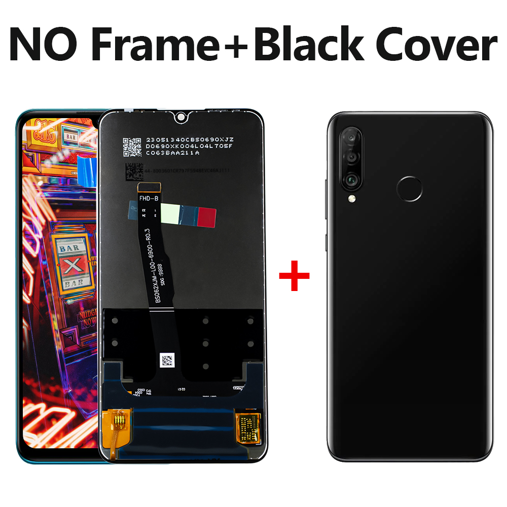 100% For Huawei P30 Lite LCD Display MAR-AL00 MAR-LX1A MAR-LX3Am Touch Screen Digitizer For HUAWEI P30 Lite LCD Replacement: DeepSkyBlue