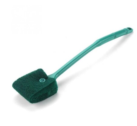Cleaning Brush Plastic Sponge Aquarium Glass Algae Cleaner Glass Plant Aquarium Fish Tank Aquarium Pet Accessories: Green 40cm