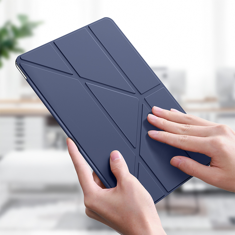 Baseus Smart Case for iPad 10.2" 7th Gen - Auto Sleep/Wake, Full Protection, Lightweight Stand: Blue