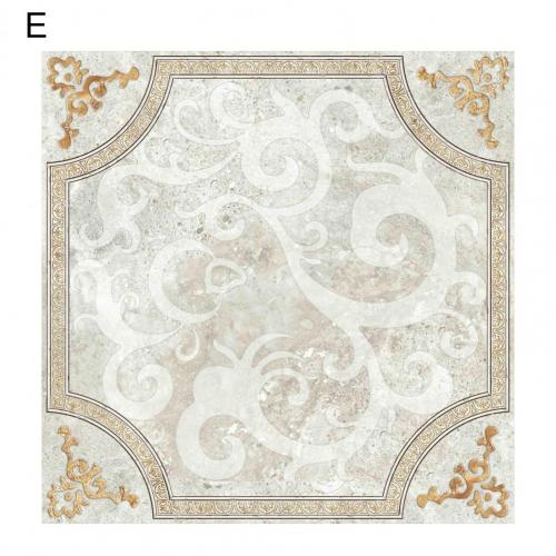 1/12 Dollhouse Floor Sticker Wall Decal Kitchen Bathroom Miniature Accessory Pretend Play Game Props Kid Boy Girl Toy: E