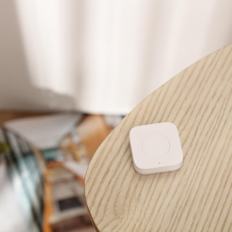 Xiaomi aqara mini switch nøgle smart trådløs fjernbetjening en nøglekontrol multifunktionel intelligent zigbee wifi til homekit mijia app