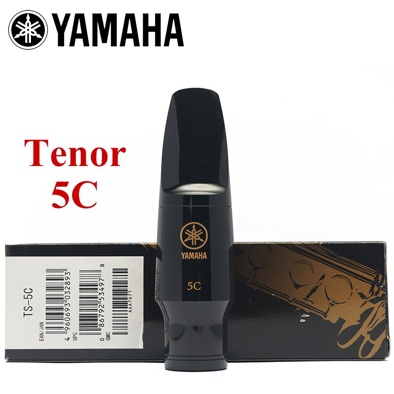 Original YAMAHA hard rubber mouthpiece soprano alto tenor Saxophone clarinet mouthpiece: Tenor 5C