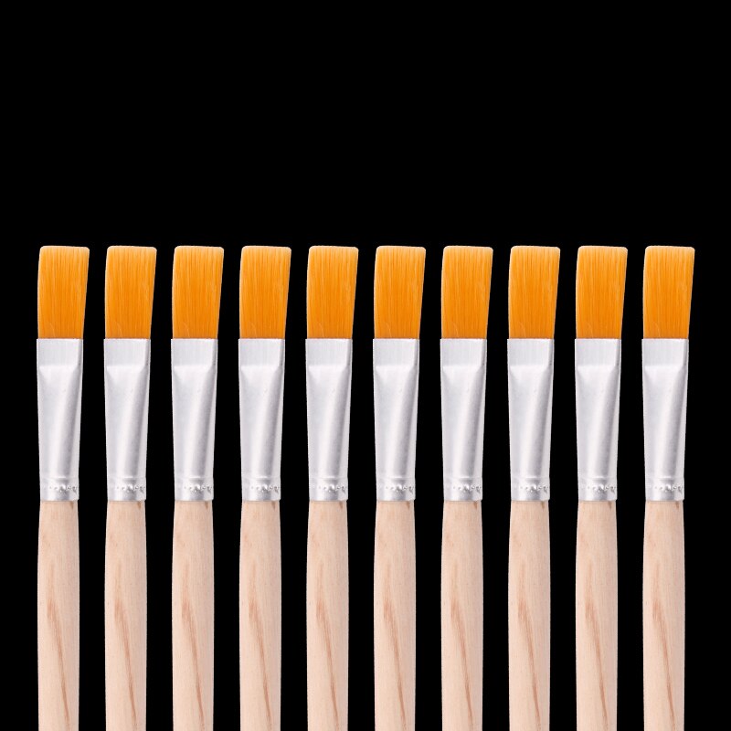 10Pcs Hard/soft bristle brush Anti-static Brush PCB Mainboard Rework ESD Brush For Mobile Phone PCB BGA CHIP IC Repair Soldering