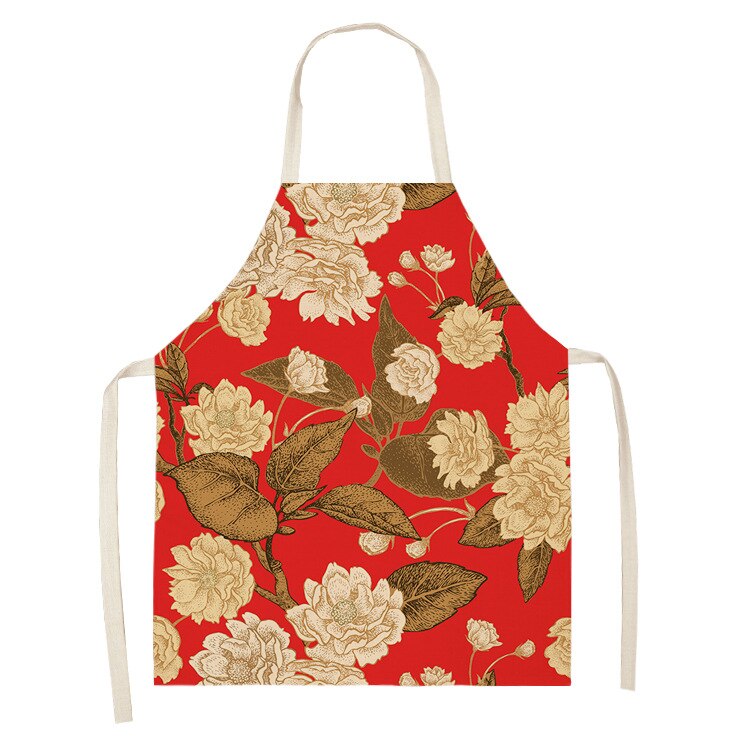 Retro Flower Kitchen Apron Series: WQ0129-18