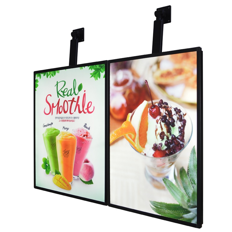 Magnetisk led lyskasse oplyst menu bord cafe menu væg bord