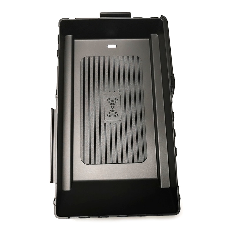 Cargador inalámbrico QI para coche para Skoda Kodiak Kodiaq 10w, funda de carga, accesorios de cargador de teléfono inalámbrico para iPhone 8