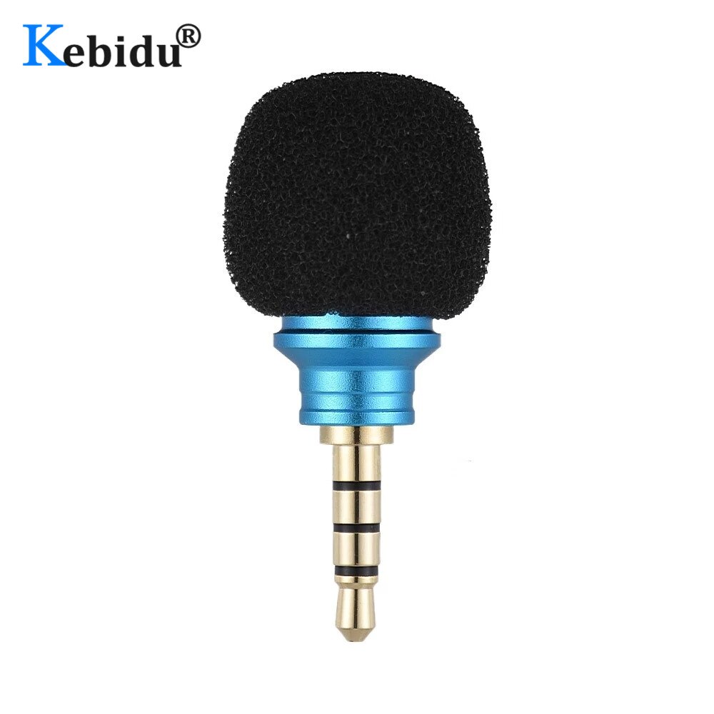 Smartphone Portable Mini Microphone Omni-Directional Cellphone Mic For Meeting Recorder For 3.5mm Jack Mobile Phone