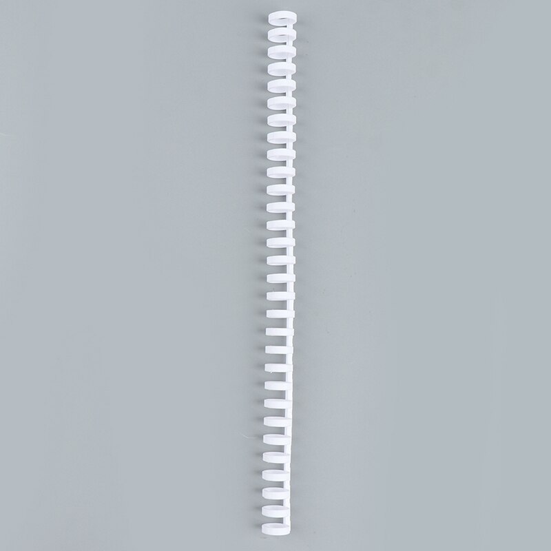 Office loose-leaf plastic ring 30-hole spring spiral ring A4 A5 A6 paper notebook stationery 1pc: WT