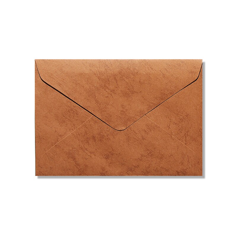 10pcs Message Envelope Blessing DIY Office School Supplies Stationery Student Award Letter Wedding Invitation Envelope: YELLOW