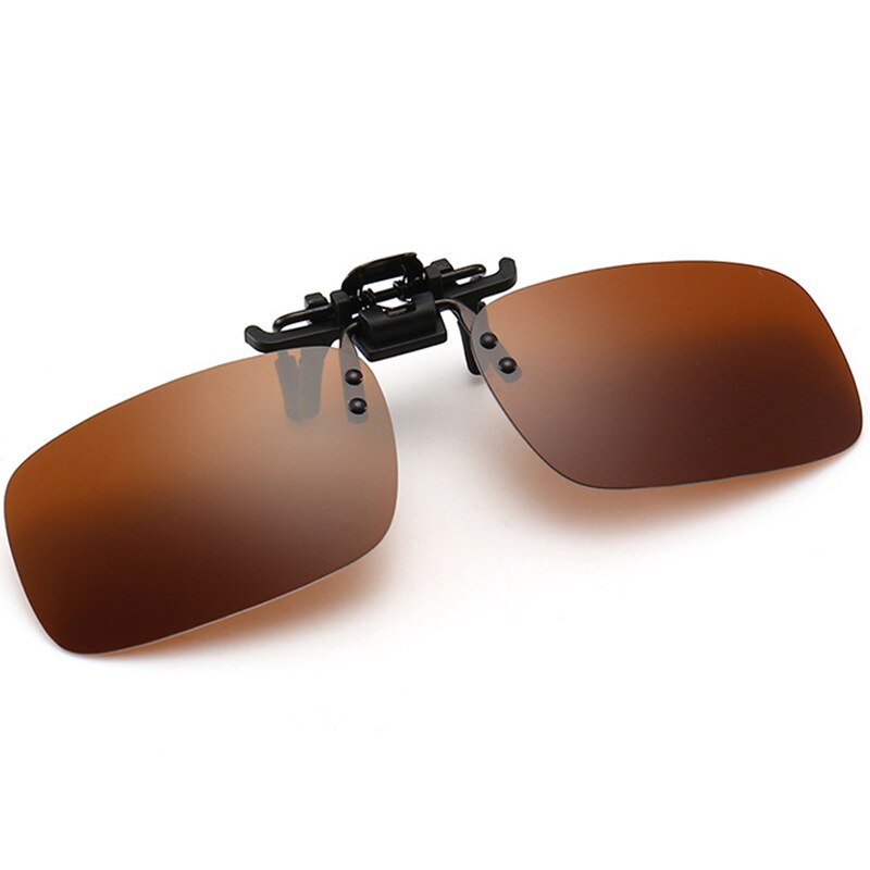 Gepolariseerde Rijden Fietsen Vissen Bril Nachtzicht Dag Tijd Clip-On Lens Zonnebril Bril: C