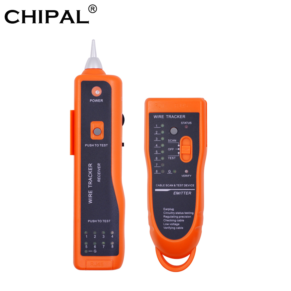 CHIPAL XQ350 LAN Netzwerk Kabel Tester Telefon Telefon Draht Tracker für Katze5 Katze5E Katze6 Katze6E RJ45 RJ11 Linie diagnostizieren Ton Tracer