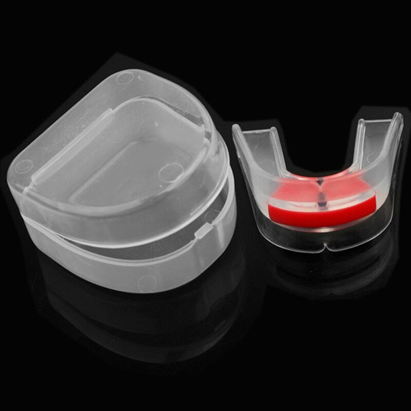 Sport Mundschutz transparent Zähne Mund Wachen Entwickelt für Maximalen Schutz für FußBall Lacrosse Basketball Boxen